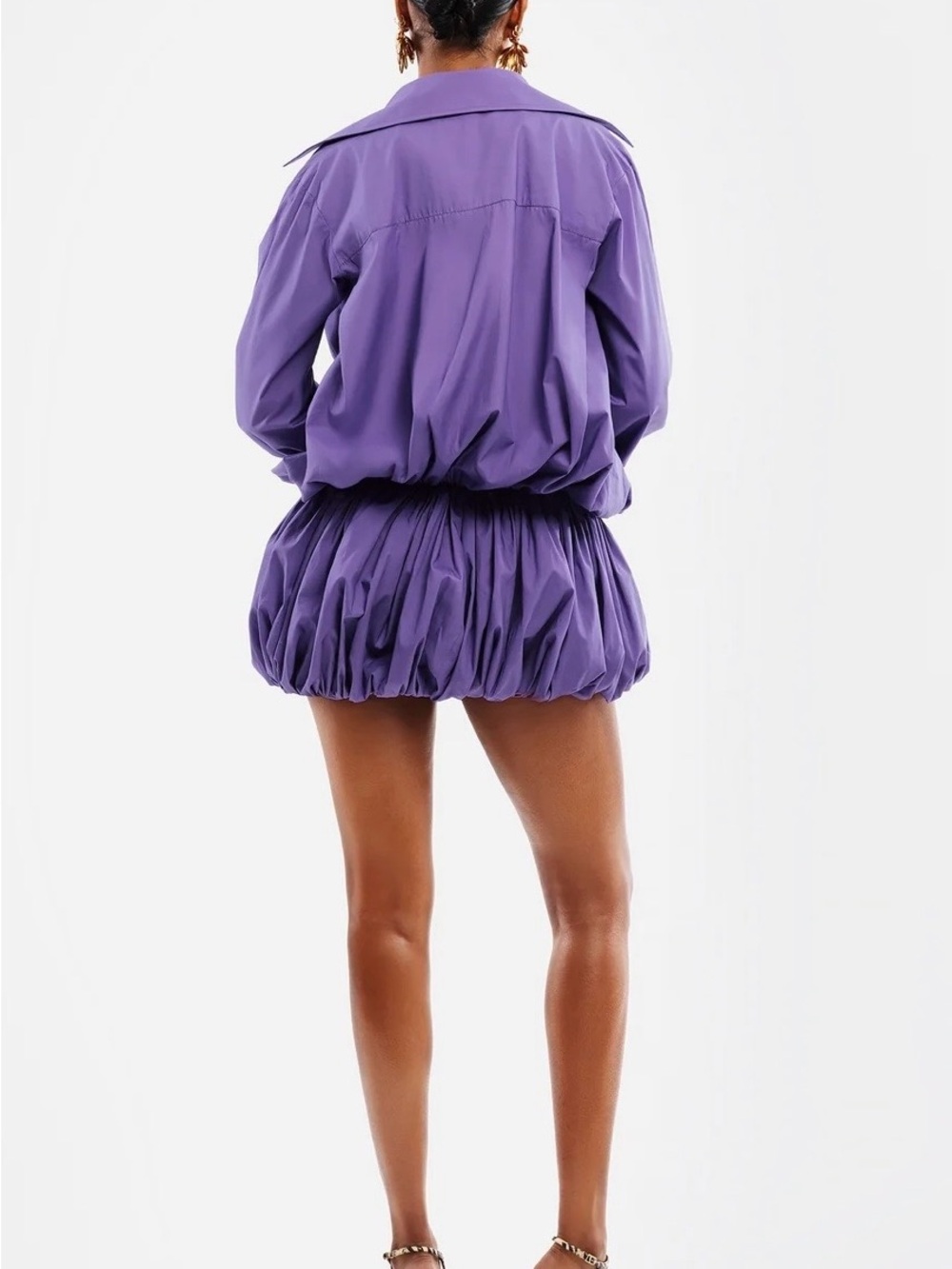 Hanifa Tia Bubble Shirt Dress - Picture 3 of 4